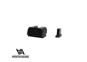 CZ P-10 Optics Ready aukšti mechaniniai taikikliai | blank