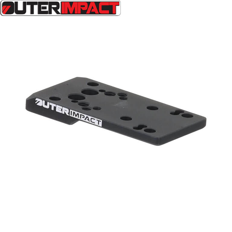 CZ P-10 [P-10C, P-10F, P-10S] raudono taško laikiklis | tipas C [RMR, RTS, Docter footprint]