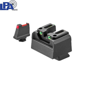 Sig P320 OR mechaniniai taikikliai - pusiau reguliuojami fiber B