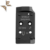CZ Shadow 2 adapterio plokštelė | Shield RMSc footprint
