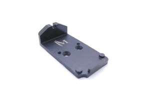 CZ Shadow 2 adapterio plokštelė su integruotu galiniu taikikliu | Trijicon RMR footprint