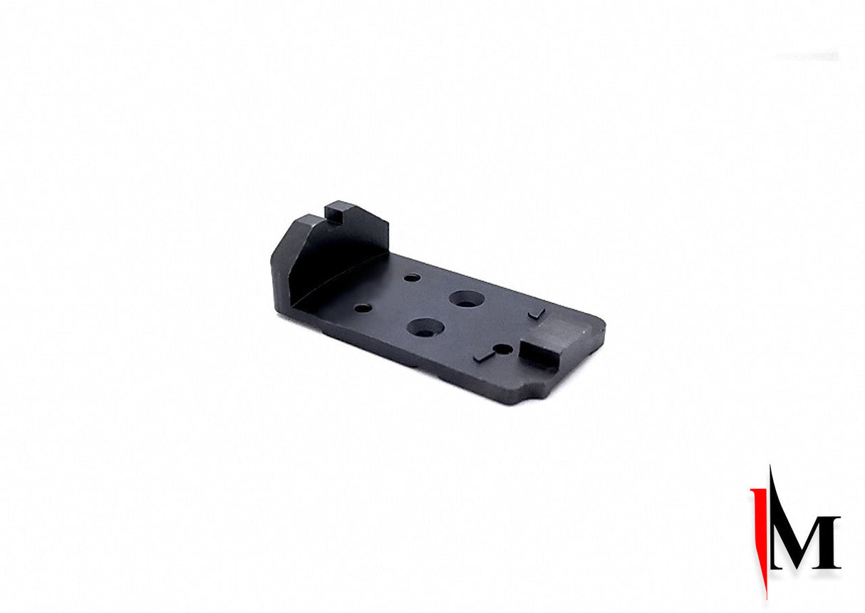 CZ Shadow 2 Optics Ready plokštelė su integruotu galiniu taikikliu | S tipas [RMSc, DPP, K-serijos footprintai]