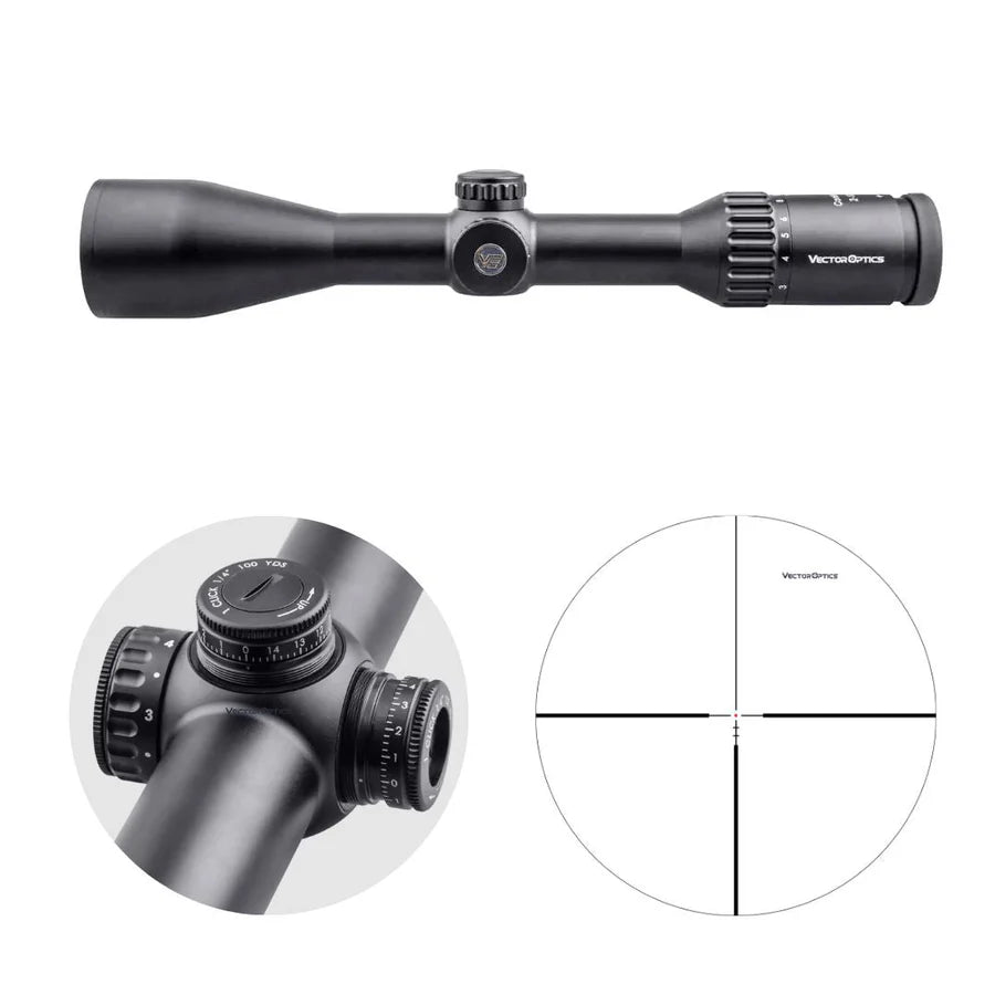 Vector Optics Continental 2-12x50 SFP optinis taikiklis 