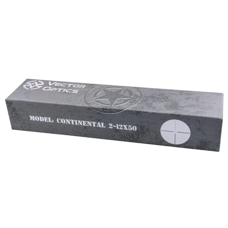 Vector Optics Continental 2-12x50 SFP šautuvo optinis taikiklis