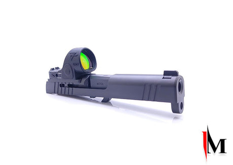 Dan Wesson DWX adapterio plokštelė su integruotu galinis taikiklis | Trijicon RMR footprint