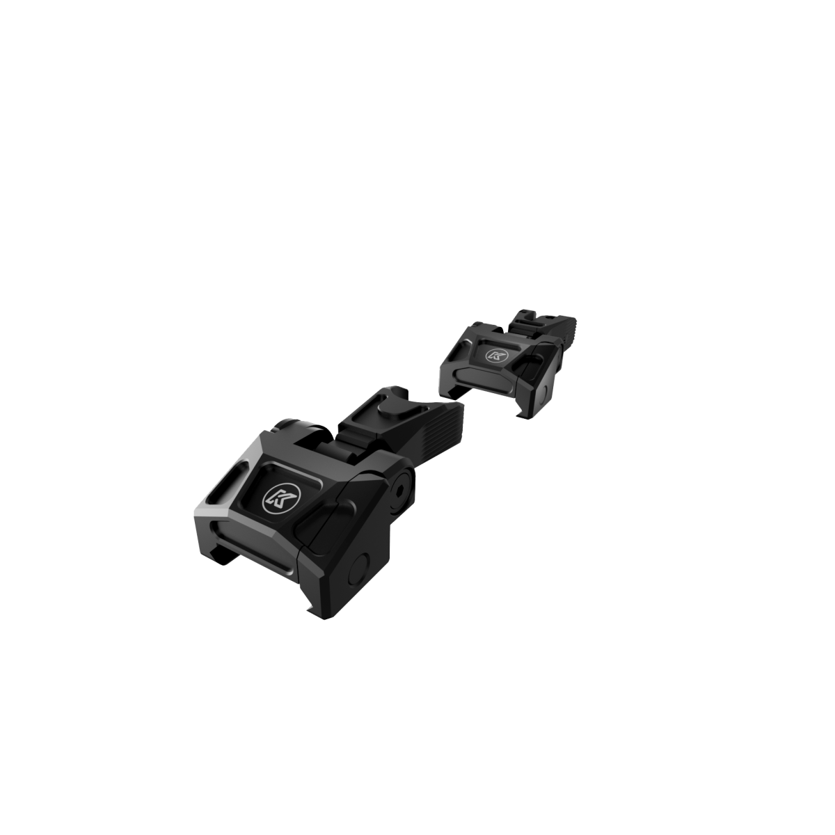 Sulankstomi pusiau reguliuojami mechaniniai taikikliai Picatinny bazei [AR-15, M4 & kiti] | blank