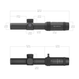 Vector Optics Miškininkas 1-4x24SFP optinis taikiklis 