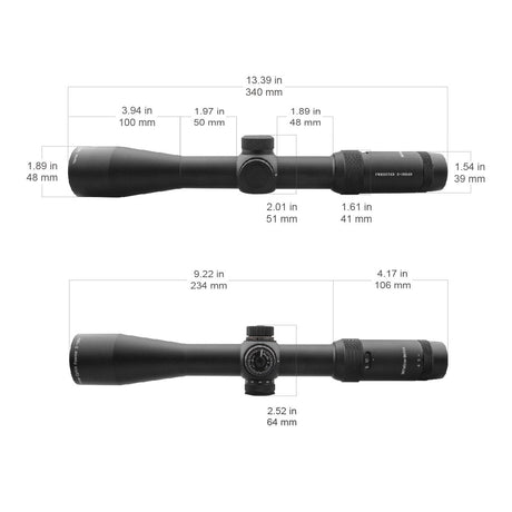 Vector Optics Forester 2-10x40SFP šautuvo optinis taikiklis