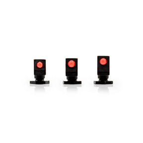 Priekinis taikiklis for Glock [G17, G19, G26 & other] | with fiber optic