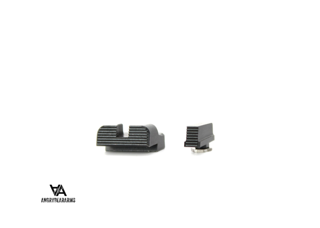 Glock Slimline [G42, G43, G43X, G48] mažai griovelių taikikliai 