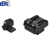 HK VP9 OR & HK SFP9 OR reguliuojami mechaniniai taikikliai | su baltais taškais
