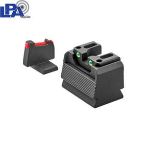 HK VP9 OR & HK SFP9 OR pusiau reguliuojami mechaniniai taikikliai | su šviesolaidžiu