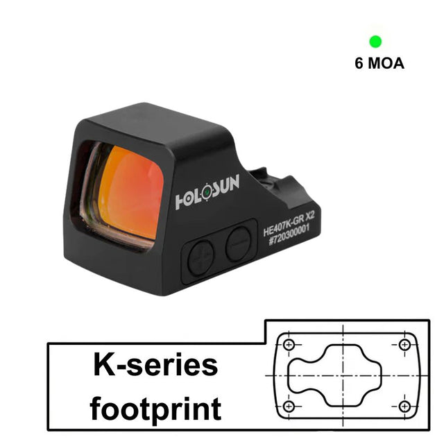 Holosun 407K X2 [žalia]
