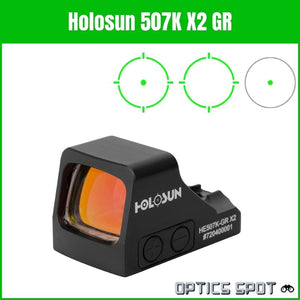 "Holosun" pistoleto optika su K serijos pėdsaku