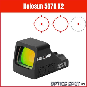 "Holosun" pistoleto optika su K serijos pėdsaku