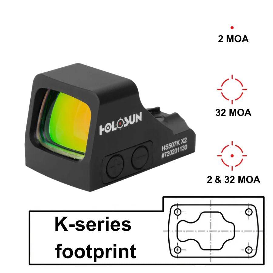 Holosun 507K X2 [raudona]