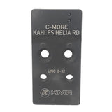 KMR W-02 & L-02 adapterio plokštelė | C-More RTS footprint