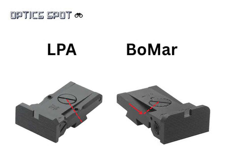 1911 [BoMar Cut] kolimatoriaus laikiklis | type B [RMR & RTS footprint]