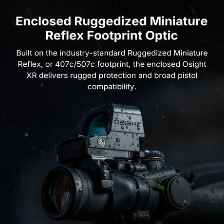 Osight XR Enclosed [raudona]