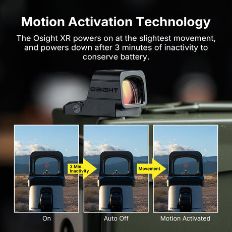 Osight XR Enclosed [raudona]
