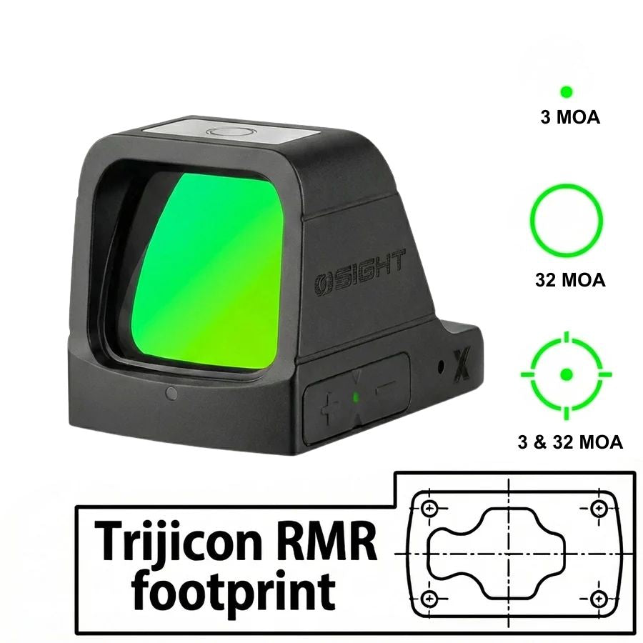 Osight X [žalia] optika