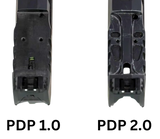 Walther PDP 1.0 ir Walther PDP 2.0 skirtumas
