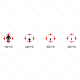 Vector Optics Paragon 1x16 itin kompaktiškas optinis taikiklis 