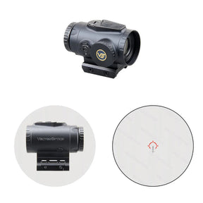 Vector Optics Paragon 3x18 itin kompaktiškas prizmės tipo šautuvo taikiklis