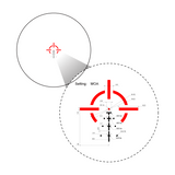 Vector Optics Paragon 3x18 itin kompaktiškas prizmė optinis taikiklis 