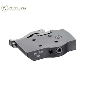 Picatinny kolimatoriaus laikiklis su QD mechanizmu | C-More RTS footprint