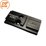Plieninė kolimatoriaus adapterio plokštelė, skirta Glock MOS | Aimpoint Acro footprint