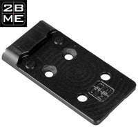 Kolimatoriaus adapterio plokštelė Glock MOS | Holosun K-series footprint 