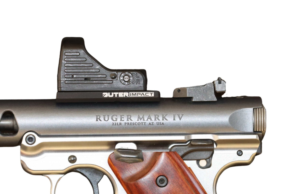 Ruger Mark III & Mark IV Optics Ready plokštelė | tipas C [RMR, RTS & Docter footprint] 