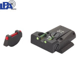 Ruger P91 - P97 reguliuojami mechaniniai taikikliai | su šviesolaidžiais