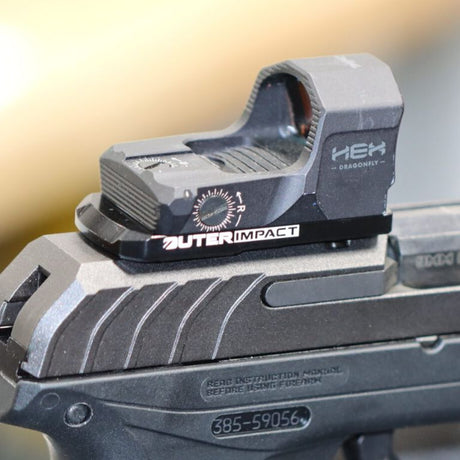 Ruger Security 9 kolimatoriaus laikiklis | type C [RMR RTS Docter footprint]