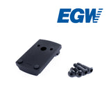 Ruger revolver [Blackhawk, Redhawk, GP100 & other] kolimatoriaus laikiklis | type S [RMSc, DPP, K-series footprint]