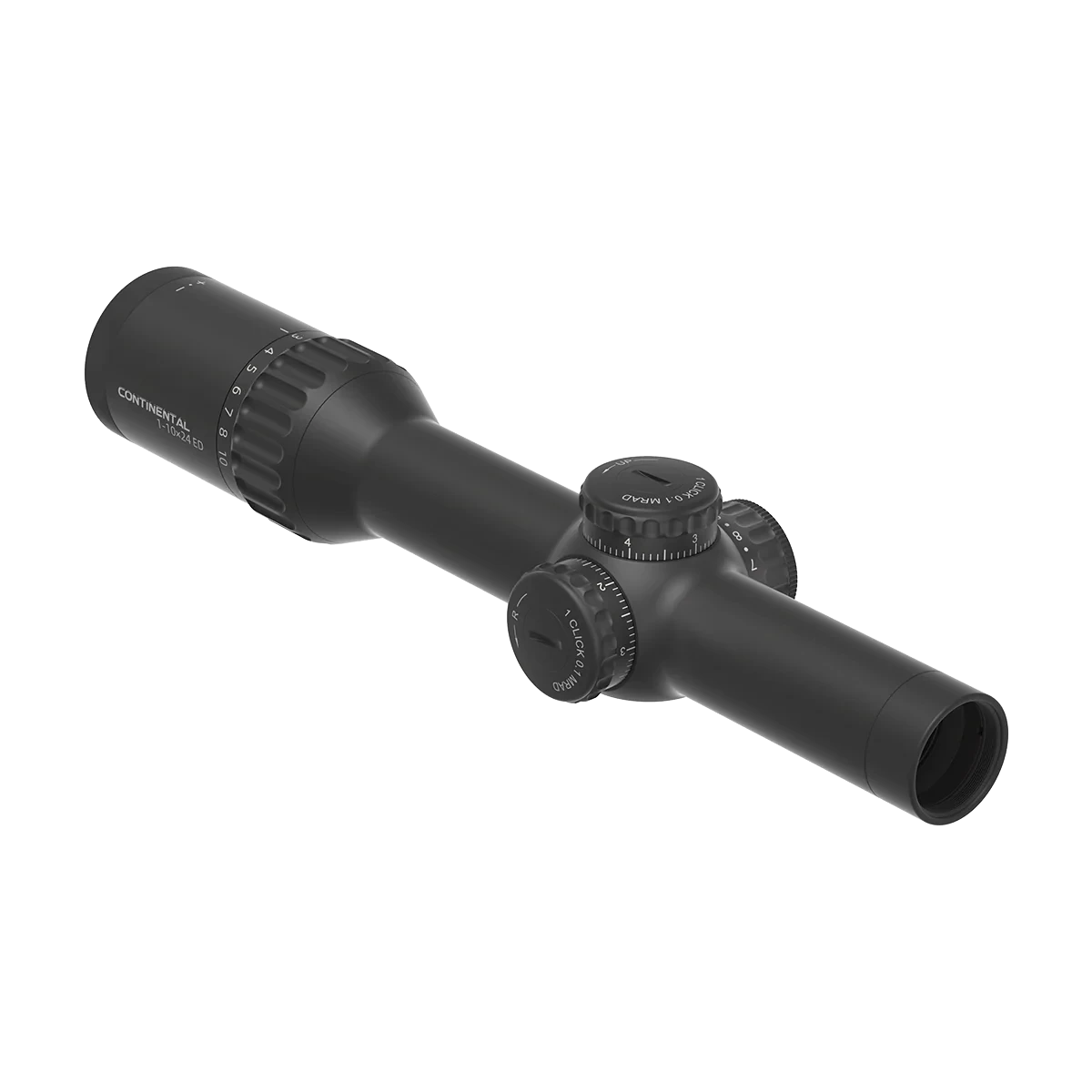 Vector Optics Continental 1-10x24i ED Fiber šautuvo optinis taikiklis Vector Optics