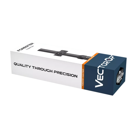 Vector Optics Forester 1-5x24 SFP Fiber šautuvo optinis taikiklis Vector Optics
