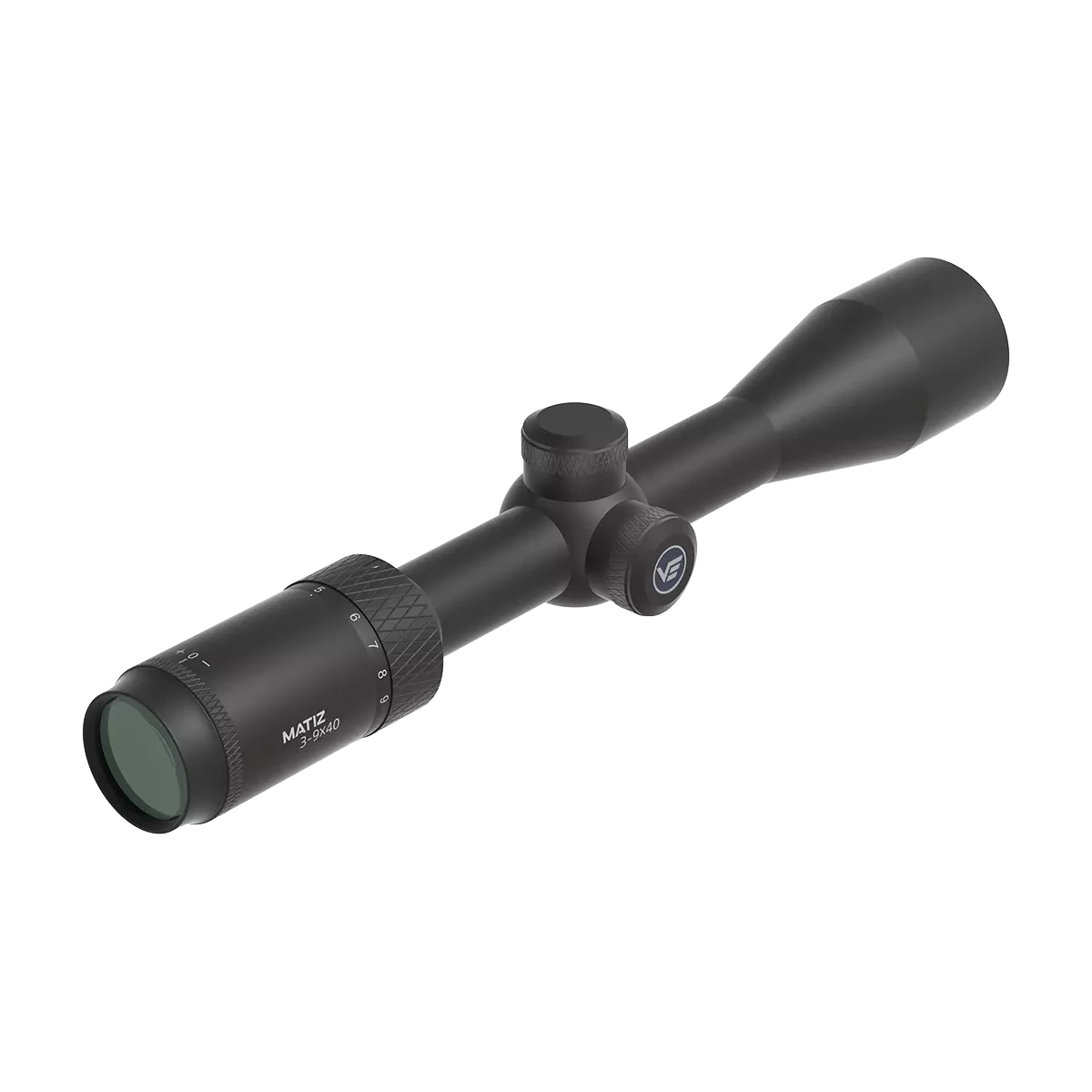 Vector Optics Matiz 3-9x40 SFP šautuvo taikiklis Vector Optics
