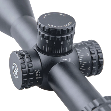Vector Optics Hugo 3-12x44 SFP šautuvo optinis taikiklis Vector Optics