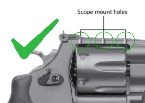 S&W revolver [686, 629, 19, 66, 586 & other] adjustable sight set [spring-front sight] | fiber optic