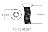 Varžtų rinkinys 3 vnt. | 6-48x0.374’’ [T10]