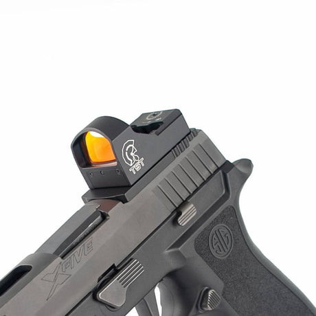 Sig P320 [models with removable rear sight] adapterio plokštelė | type I [RMR RMSc & DPP footprint]