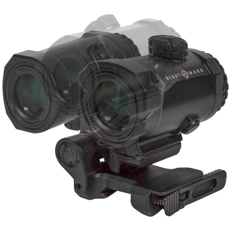 Sightmark XTM-3 3x didintuvas su LQD atverčiamu į šoną laikikliu