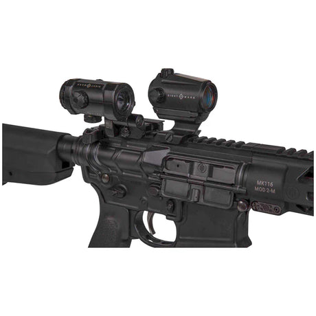 Sightmark XTM-3 3x didintuvas su LQD atverčiamu į šoną laikikliu