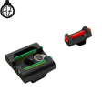 Mechaniniai taikikliai for Glock [G17, G19, G26 & other] | with fiber optics