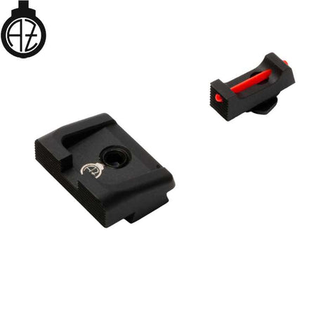 Mechaniniai taikikliai for Glock [G17, G19, G26 & other] with fiber optics | type A
