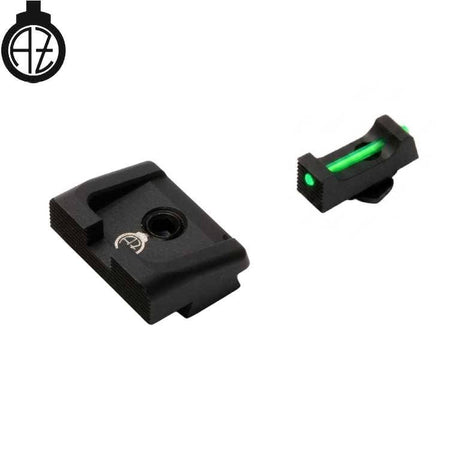 Mechaniniai taikikliai for Glock [G17 G19 G26 & other] su šviesolaidžiais | type