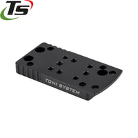 Tanfoglio Stock 2 Optic [Post 2022] adapterio plokštelė | type A [RMSc, DPP & Docter footprints] 