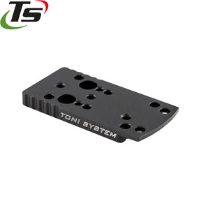 Tanfoglio Stock 2 Optic [Pre 2022] adapterio plokštelė | type A [RMSc DPP & Docter footprint]